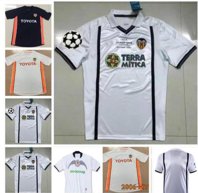 

RETRO valencia SOCCER jersey DAVID VILLA ANGULO AIMAR DJUKIC MENDIETA M.Gómez football calcio GAMEIRO PAREJO GAYA GUEDES FERRAN C.SOLER, Black;yellow