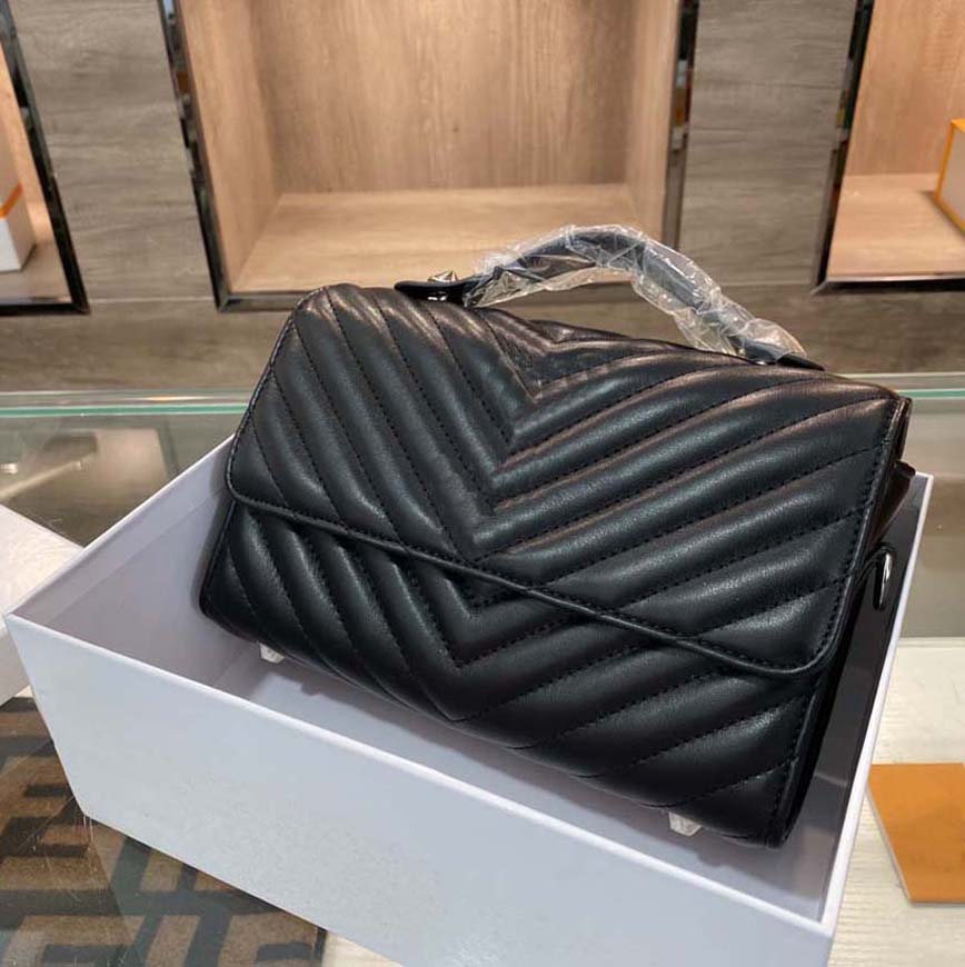 

Ladies luxury designer bags red gray ink blue brown college style high-quality multi-functional large-capacity handbag purse wallet fashion 09, #6