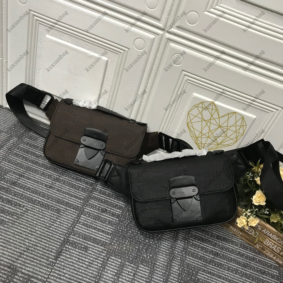 

2021 Messenger Bag Luxury designer bag High quality leather shoulder pack Fashion style is the most popular design, Brown flowers