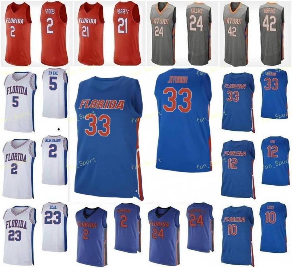 

NCAA College Florida Gators Basketball Jersey 25 Chandler Parsons 41 Neal Walk 50 Udonis Haslem 10 Dorian Finney-Smith Custom Stitched, As