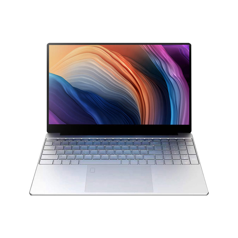 Nuovo laptop ultra sottile da 15,6 pollici da 12 GB RAM 512 GB Intel J4125 Laptop per computer CPU con tastiera di impronta digitale e retroilluminazione