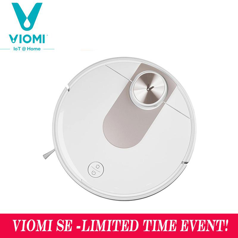 

VIOMI SE-Robot Smart Vacuum Cleaner, Y-Type Planning, Electric Mop, Mijia App, Save 5 Maps, 7 Schedules, Carpet Hair Dust Collector