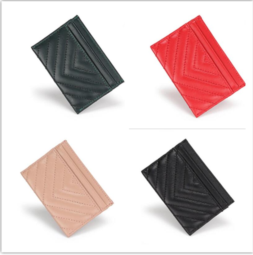 

High quality Card Holders Female designer wallet Brand credit card bag Lady Card holder sheepskin coin purse Women Fashion accessories, Army green