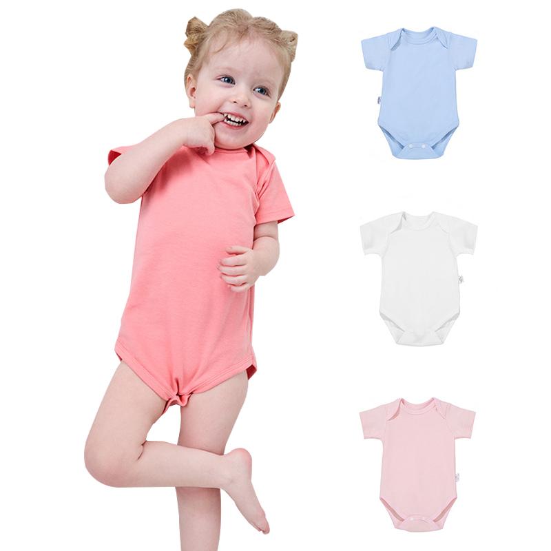 

Clothing Sets Summer Baby Rompers Spring Born Clothes For Girls Boys Long Sleeve Jumpsuit Boy Kids Outfits, White