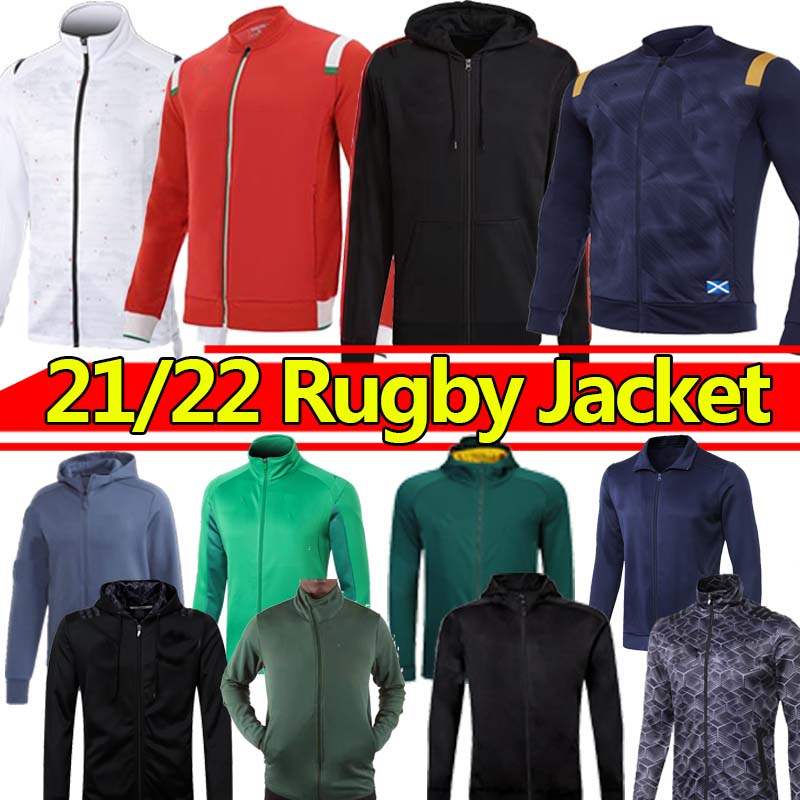 

21/22 All Rugby Jacket Black Scotland Red Wales Irèland 2021 2022 Men HOT Sweat jersey Hoodies Jackets S-3XL, 2018-19 ireland jacke