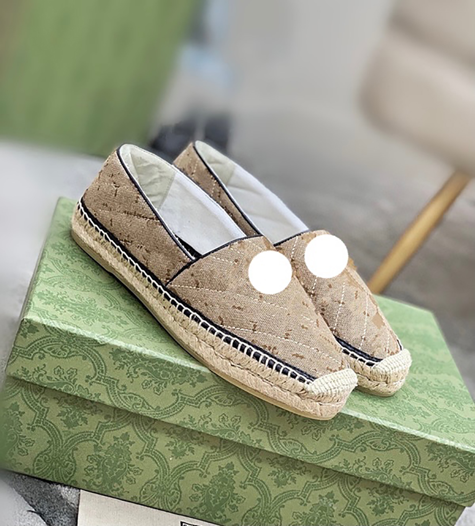 

2021 leather designer luxury Dress Shoes loafers women's casual laid-back classic soles trainers Fisherman, Separate 1 shoe box