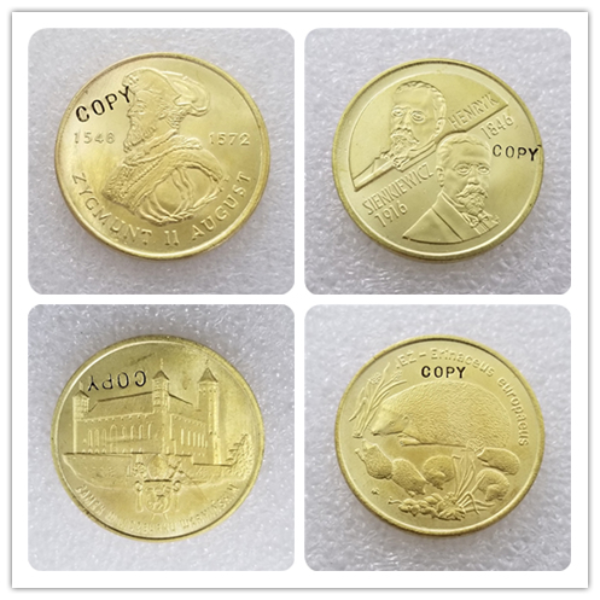 

Poland full set of 4 coins 1996 nordic copy