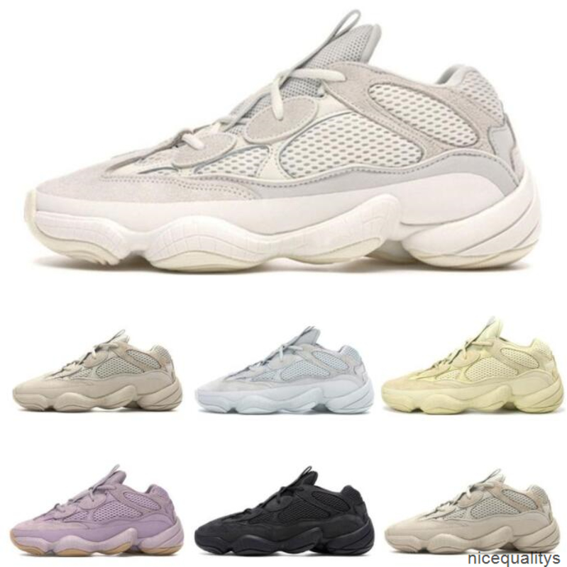 

Classic Fashion Blush Stone Soft Vision Kanye 500 Running Shoes For Men Women Desert Rat Bone White Sport Sneakers Mens Trainers, Customize