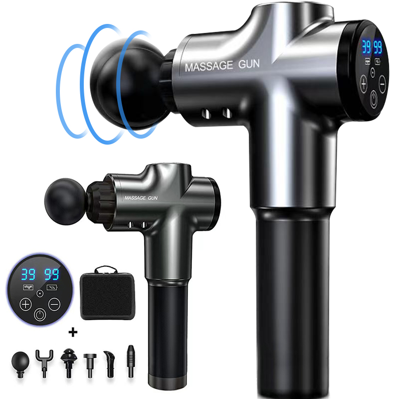 

99 Spead Massage Gun for Body Fitness 6 Head Massager High Frequency Deep Muscle Fascial Gun Pain Relief Pistola Prostate masaje
