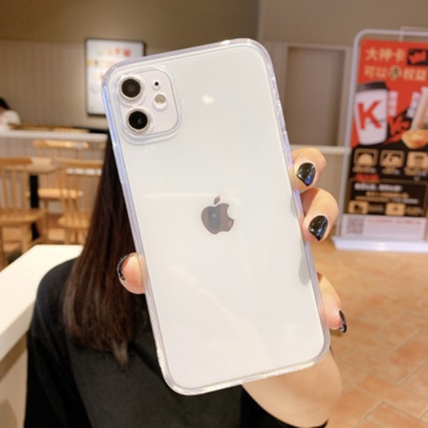 

Suitable for iPhone12 XS Max XR 8 Plus electroplating TPU mobile phone case fine hole Apple 11Pro cube straight edge all-inclusive protective cover, Gold