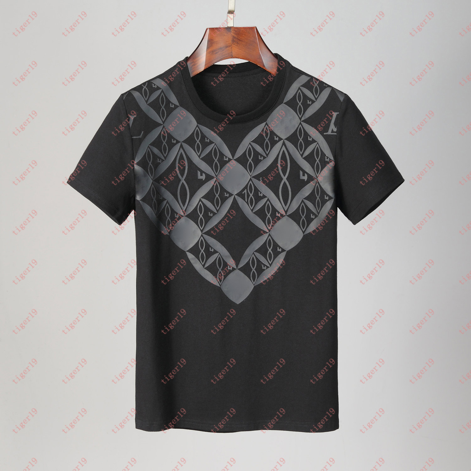 

Famous Mens T Shirt Polos Men Women Letter Print Short Sleeve Fashion Stylist Casual Round Neck Tees Size M-XXL Q5, White;black