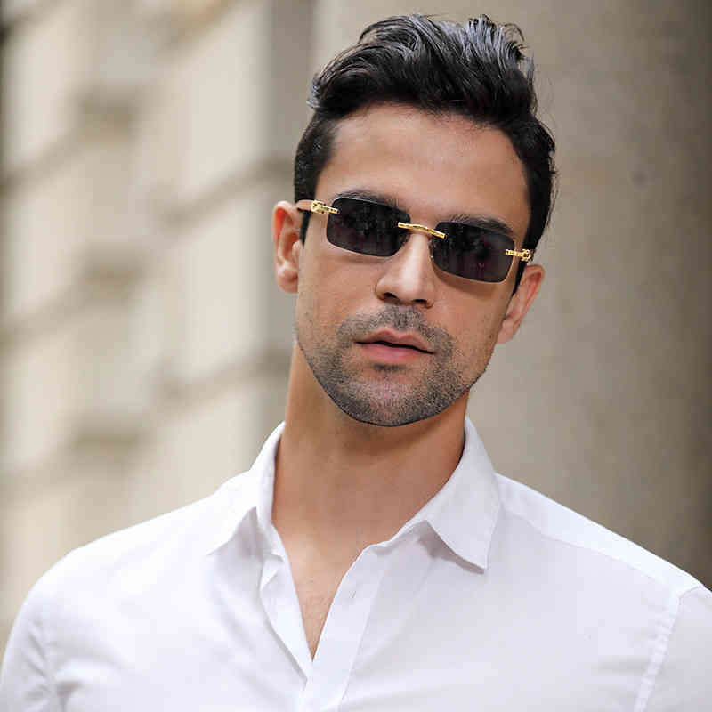 

Factory Direct Price Box small frame leg catapult men's trendy wood Optical Frame