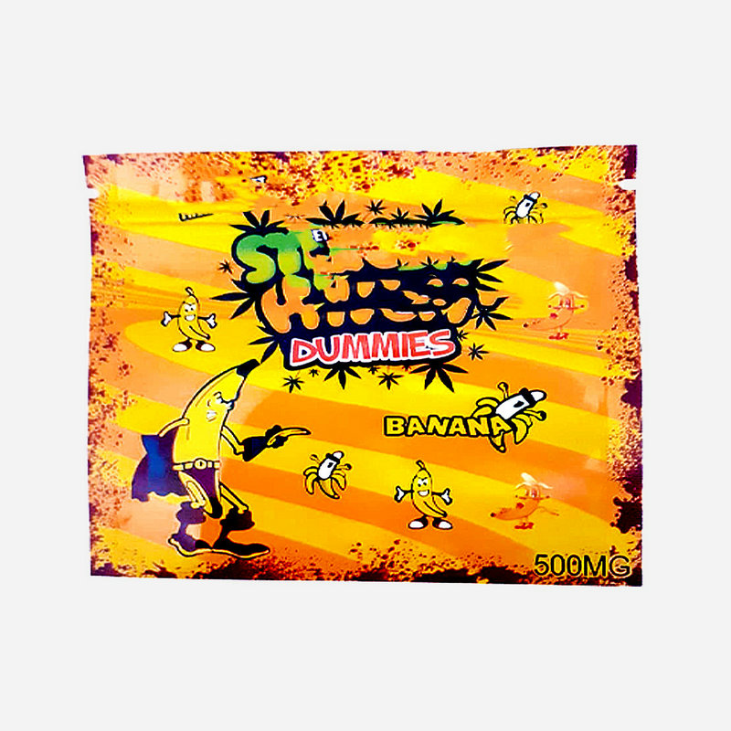 

Rope Banana Edible Mylar Bags Smell Proof Empty Baggies 500mg Chewy Cubes Gummmies Package Medible Packing Edibles Packaging Bag 600m jllNfA