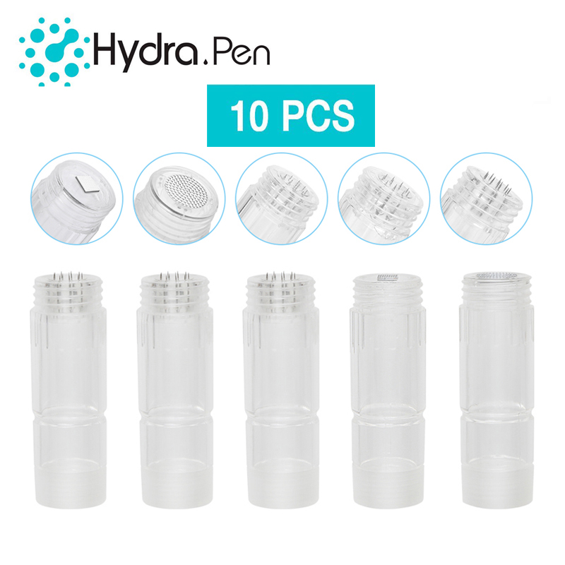 

50Pcs Hydra Pen H2 Replacement Cartridge Hydrapen Needle Nano Micro Needles Cartridges for Serum Automatic Infusion Applicator