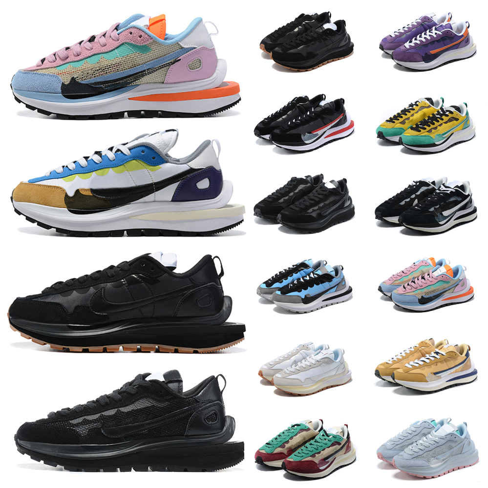 

High Quality waffle vaporwaffle running shoes mens womens sneakers pegasus fragment LDWaffle Dark Iris ldv Sesame Noir Sail Pure Platinum trainers sports shoe, # 17