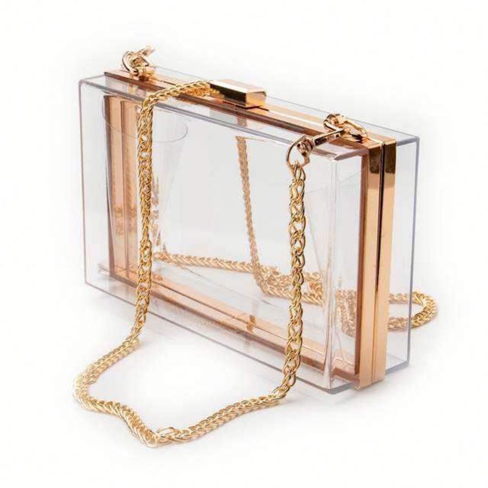 

2021DesignerCustom Design Clear Acrylic Clutches and Purses
