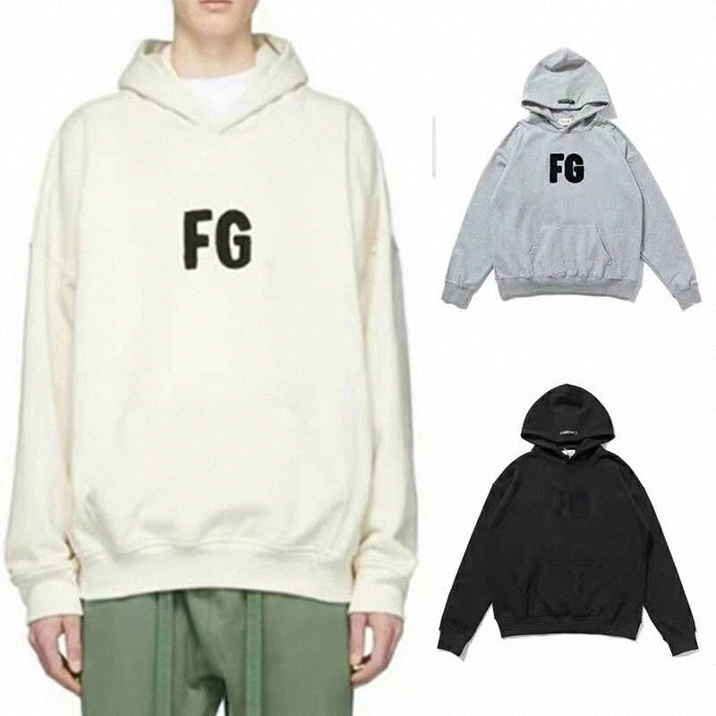 

Mens hoodies t-shirts ESSENTIALS FEAR OF GOD T Shirt Cotton men women hoodie Tee Hip Hop FOG Streetwear T shirts tops 7Rgq#, Black