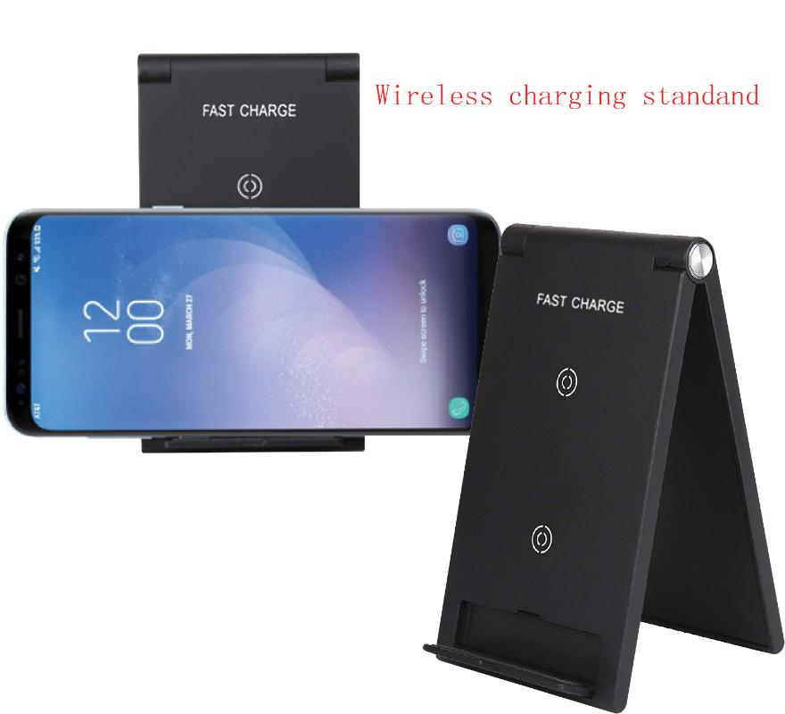 

Cell Phone Mounts & Holders Electronics Wireless Charger 10W Fast Charging Stand Qi