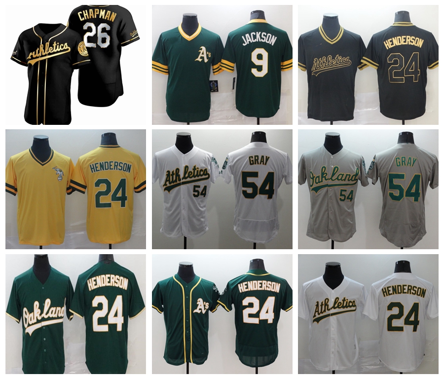 

Custom Baseball Jerseys 26 Matt Chapman 24 Rickey Henderson 2 Khris Davis 23 Jurickson Profar size S-4XL OaklandAthleticsJersey 2021 930, Blue;black