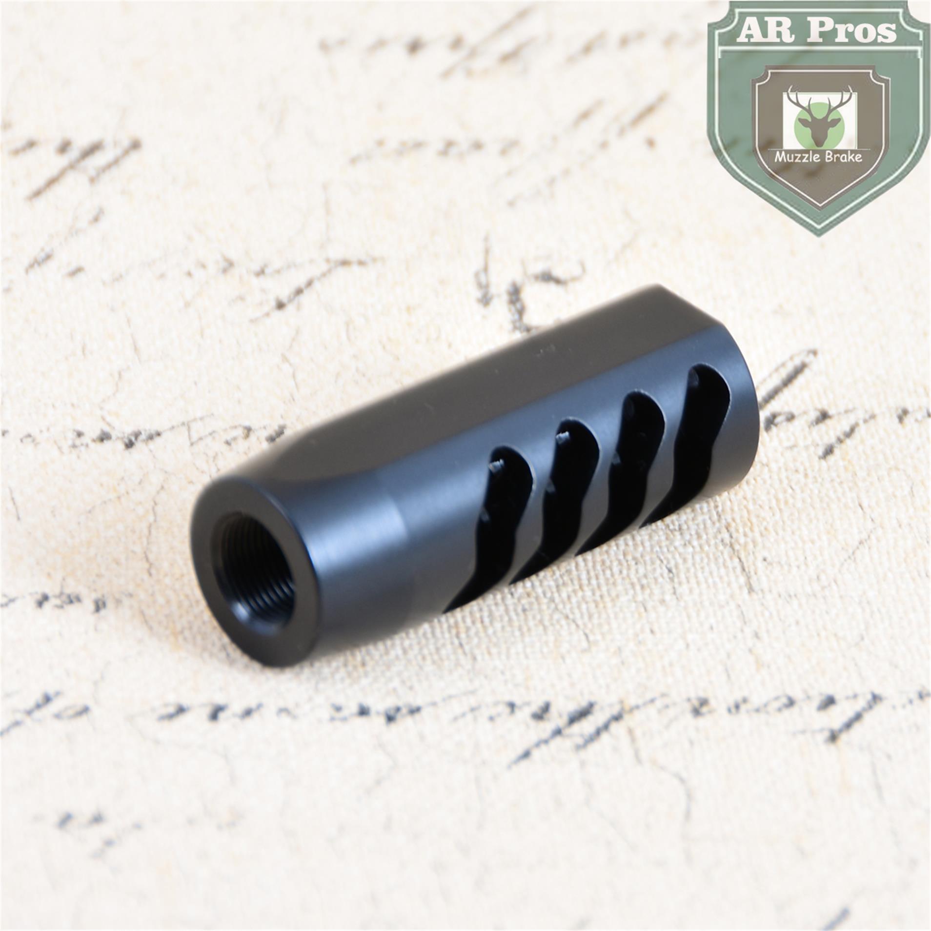

.308 M15x1RH Threads Muzzle Brake Recoil Reducer Compensator, Customize