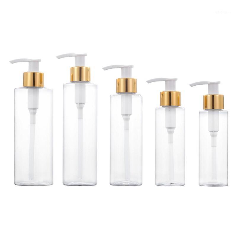 

Storage Bottles & Jars 10 Pcs/lot 250ml Refillable Bottle For Liquid Makeup 100ml 120ML 150ml 200ml Plastic Pump Lotion Shampoo Containers