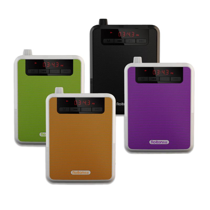 

Megaphone Portable 5W FM Recording Voice Teacher Microphone Speaker With Mp3 Player Radio Recorder Support TF Speakers