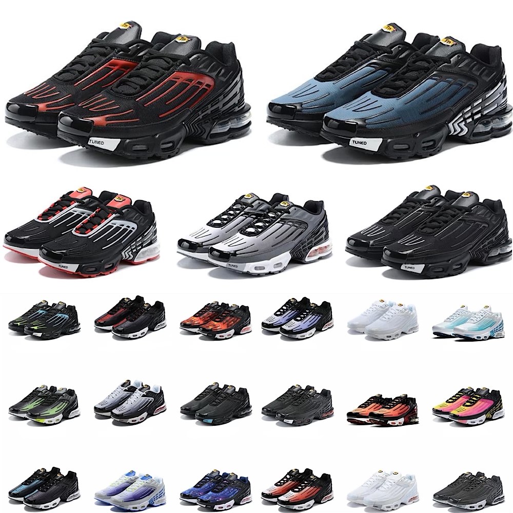 

TN 3 mens gym Shoes be riotous with colour trainers chaussures triple white black hyper blue green og neon, 34