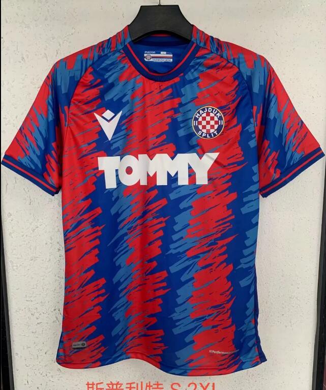 

21 22 Hajduk Split HNK home Football shirt 2021 2022 soccer jerseys, Black;yellow