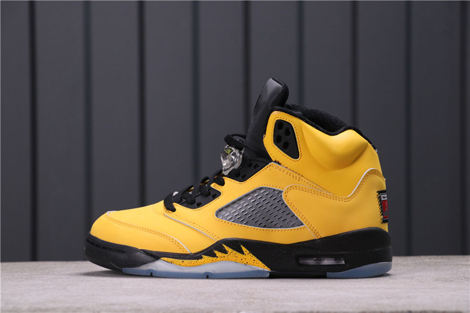 

High Version Jumpman 5 SP Michigan Basketball Shoes womens mens fashion trainers new designer sneakers Ship With Box