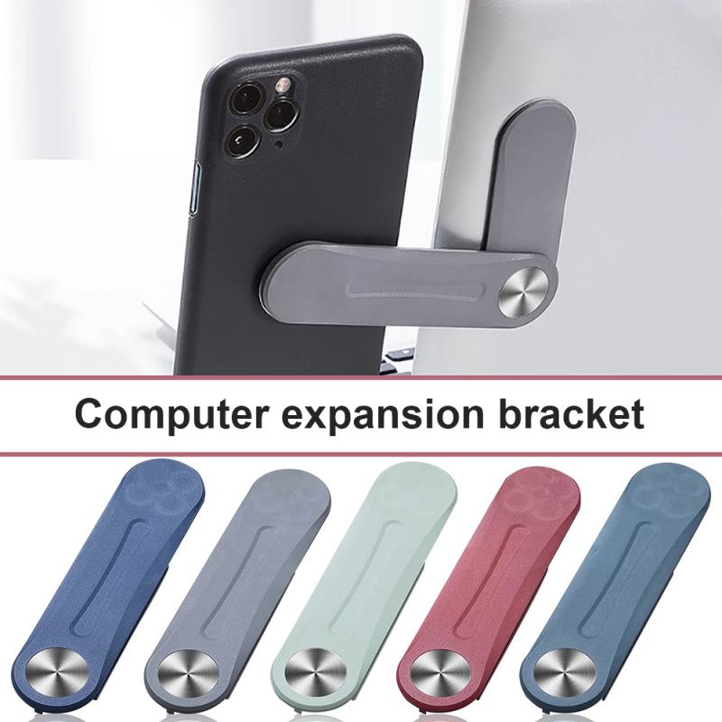 

Magnetic Mobile Phone Holder Stand Multifunctional Extension Bracket Metal Alloy Business Office Phone Holder For PC Laptop