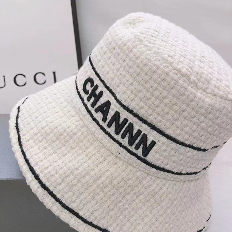 

High Quality Bucket Hat Designer Cap for Men Woman Caps Beanie Casquettes fisherman buckets hats Fashion, White no box