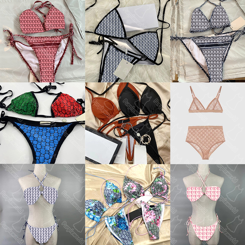 

Without Box Women Sexy Swimsuit Swinwear Summer Newest Print Lady Two Pieces brand Bikini 25 Patterns Girls Elastic Beach Wear, #22