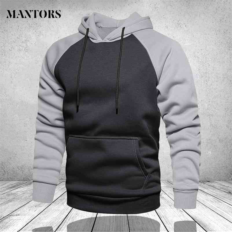 

Winter Oversize Men Hoodies Long Sleeve Hooded Sweatshirt Pullover Men's Tops Blouse Pocket Pullover 4XL Thick Warm Coat Male 210720, Wy39jm lightgrey