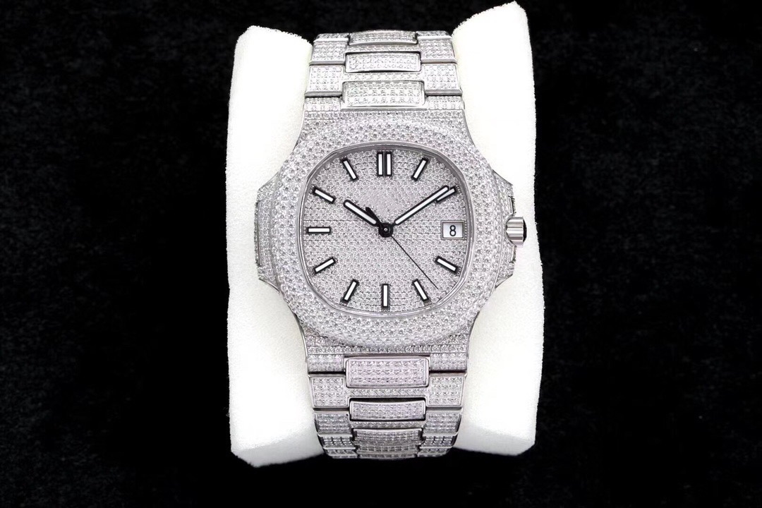 

R8 5719 V3 diamond watch 40mm 324 automatic mechanical movement montre DE luxe waterproof Luminous watches, Box