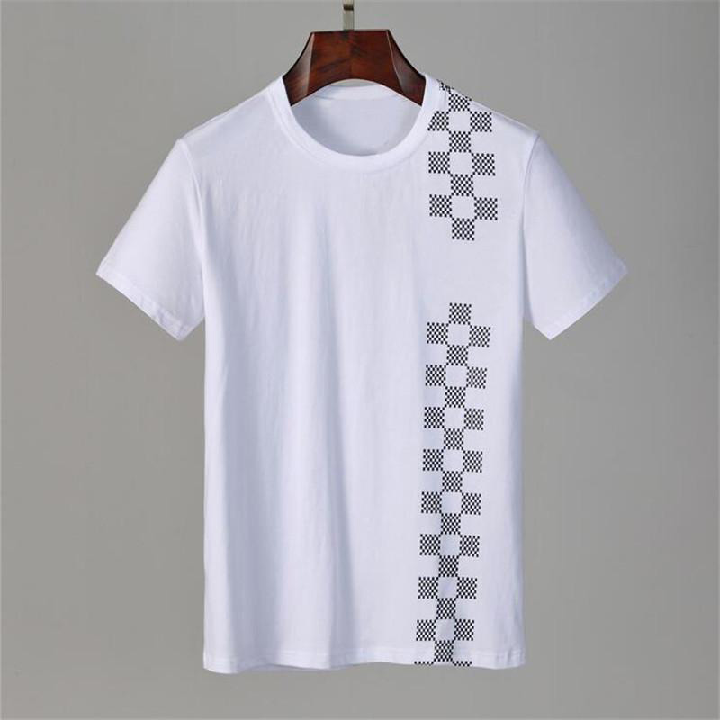 

2021 new short-sleeved men's fashion casual embossed t-shirt tide brand trend Korean version of the wild men's compassionate Slim