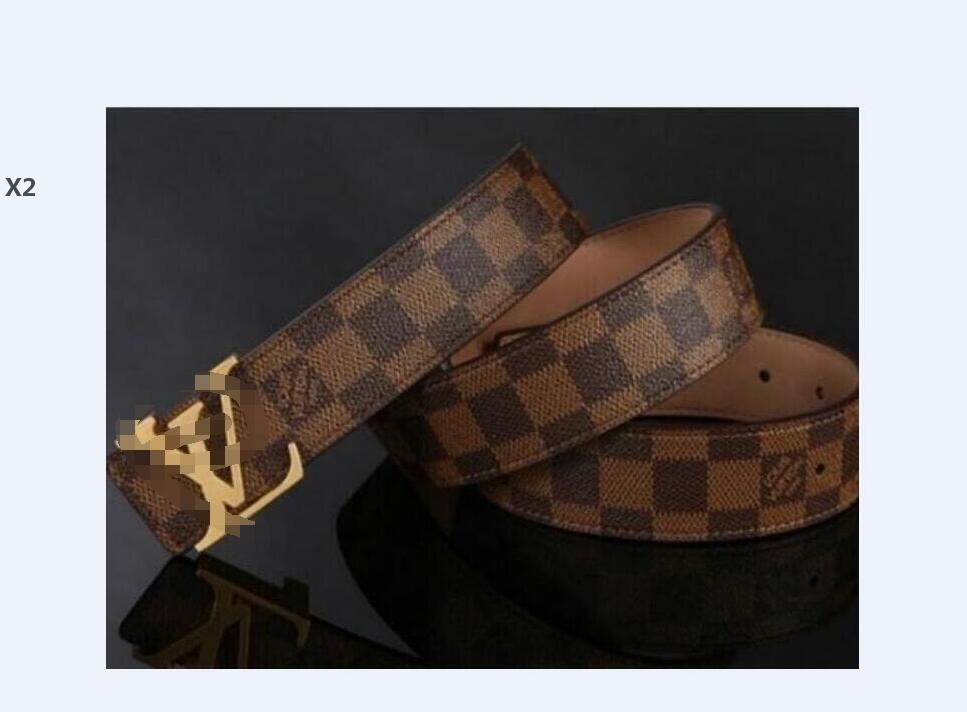 

X2-7 2021 hot LOUIS belt VITTON Elder-flower belt for men and women, brass belt buckle, alloy belt buckle, smooth buckle 188