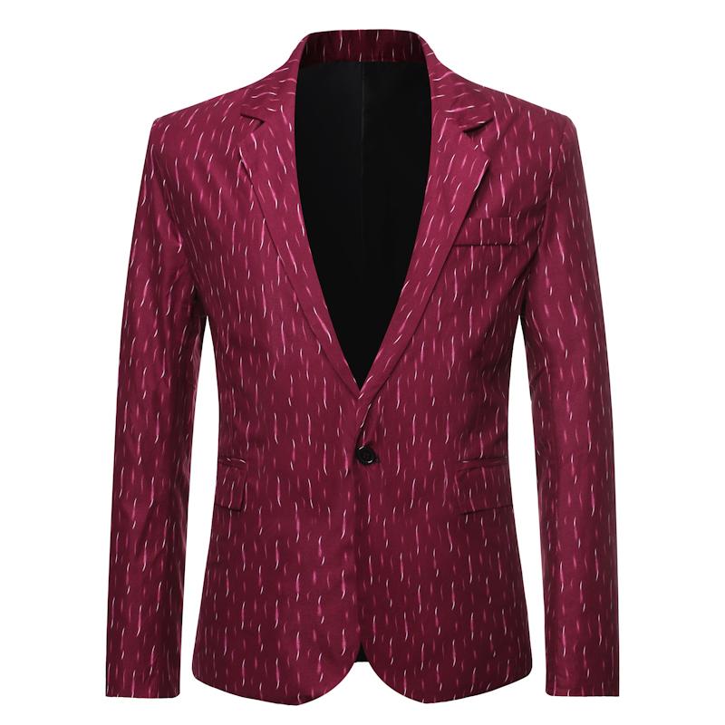 

Men' Suits & Blazers Big Ant Tall Size Blazer Mens Slim Fit Masculino Business Casual Stylish Autumn Dot Clothes, Black blazer men