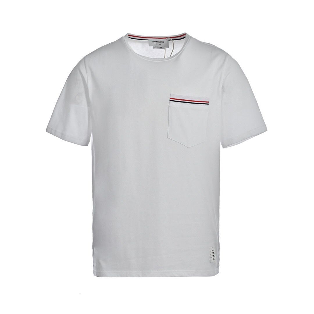 

Thom & Browne / 21ss four bar Polo short sleeve INHT, White;black