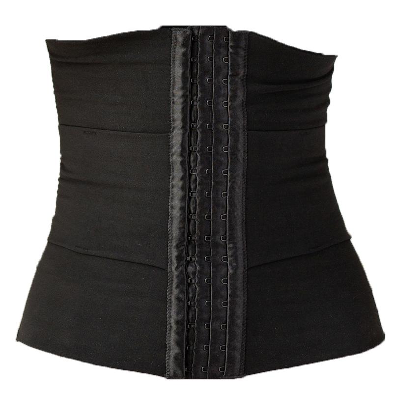

Women' Shapers Steel Boned Spandex Bustiers Corset Women Waist Trainer Body Shapewear Plus Size Corselet Slimming Belt Postpartum Girdle Fa, Black