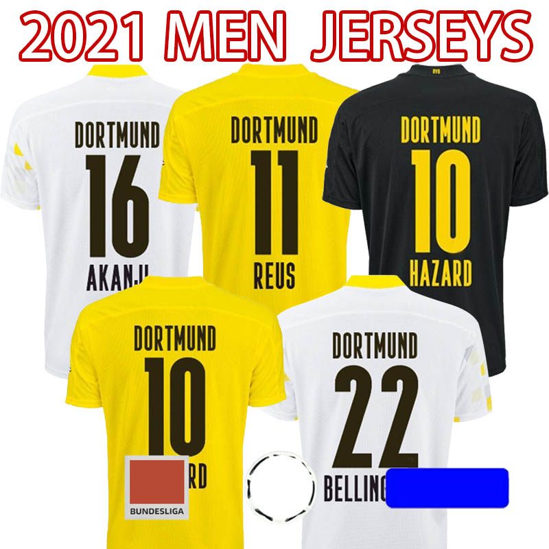 

HAALAND REUS Borussia 20 21 dortmund soccer jersey football shirts BELLINGHAM SANCHO HUMMELS BRANDT Thai quality men + kids kit maillot de foot, Black;yellow