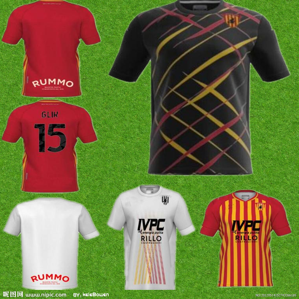 

2021 22 Benevento Calcio SOCCER JERSEYS 2021 2022Lapadula VIOLA Glik Caprari I.FALQUE Camicie da football Ionie uniformi speciali, Black;yellow