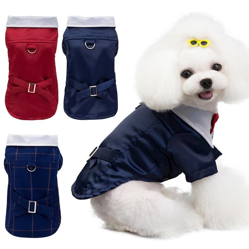 

Dog Apparel Pet Winter Clothes Wedding Party Costume Warm Coat For Small And Medium Dogs Ropa Para Perro Yorkshire Terrier Outfits