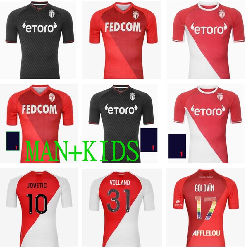 

2021 2022 AS MONACO SOCCER JERSEYS Special Volland JOVETIC maillots de foot Collector 21 22 B.BADIASHILE BEN YEDDER GELSON FABREAGS GOLOVIN men kids FOOTBALL SHIRT, Yellow