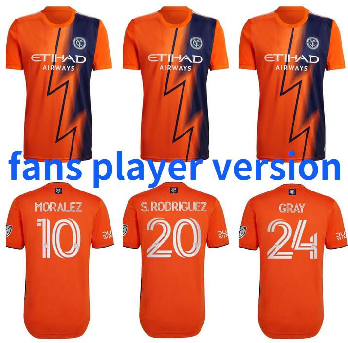 

2022 2023 New York City soccer jerseys AWAY 22 23 nycfc 10 Moralez 20 . Rodriguez 24 Gray 43 Talles Magno 9 HEBER 55 KEATON football shirts uniform fans player version