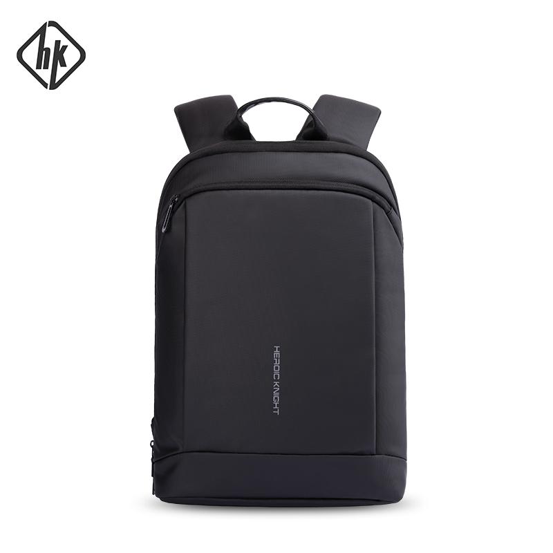 

Backpack HK Laptop Men's 15.6Inch Pack Work Women Bagpack Business Anti Theft Unisex Black Thin Backpacking Businese Travel Bag