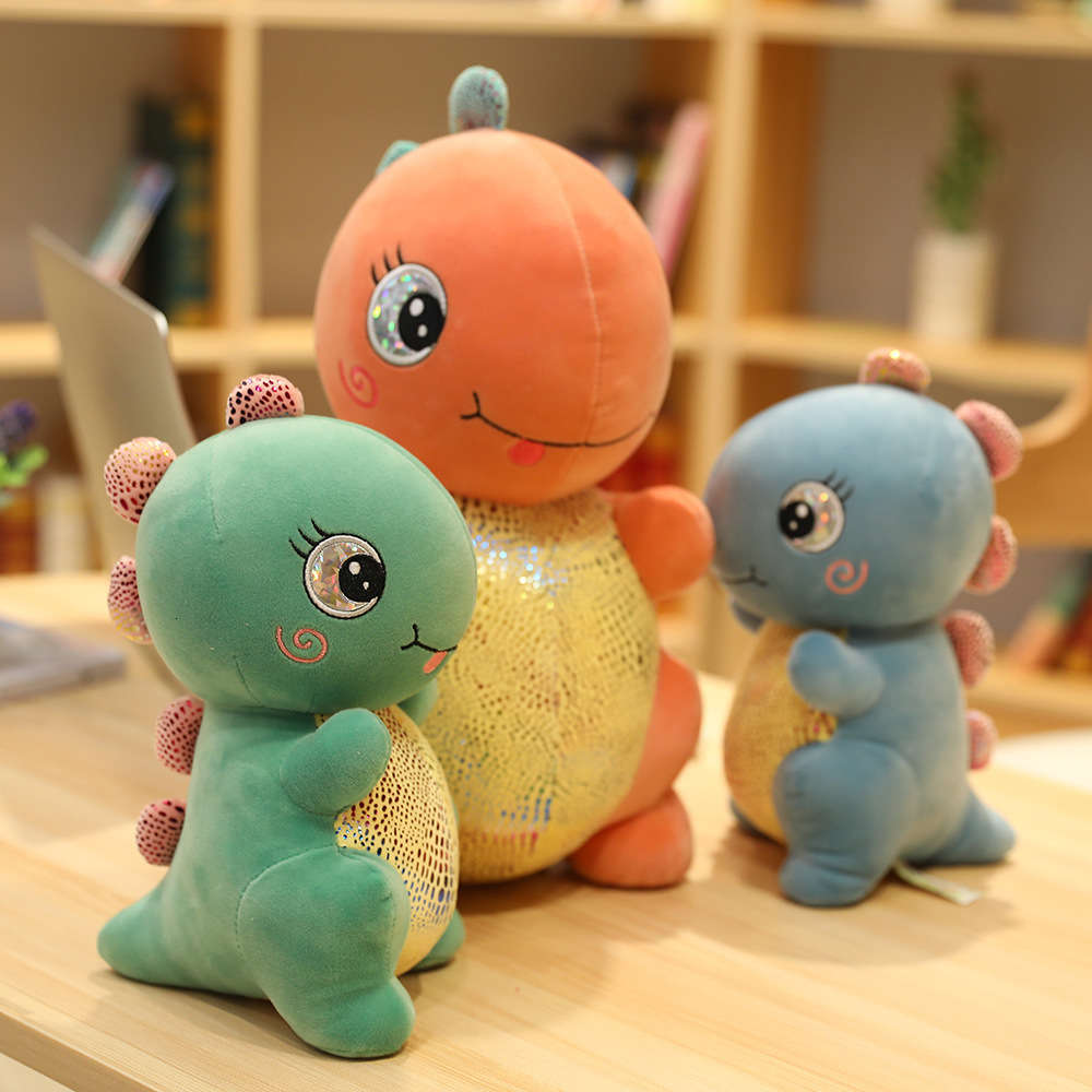 

cute dinosaur family plush toy doll, Blue