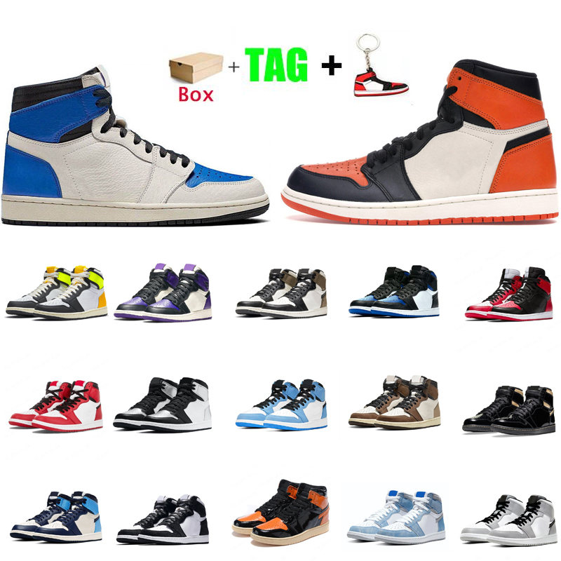

Panda Jumpman 1 quality Hyper Royal 1s Basketball Shoes VOLT GOLD Top 3 Light Smoke Grey Dark Mocha University Blue Chicago Shadow Black Bee