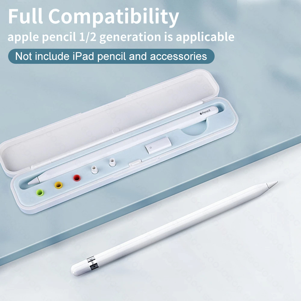 

For Apple pencil 2 case For Apple Pencil 1nd Gen Storage Box touch tablet pen Accessories Portable Hard Cover Travel Case