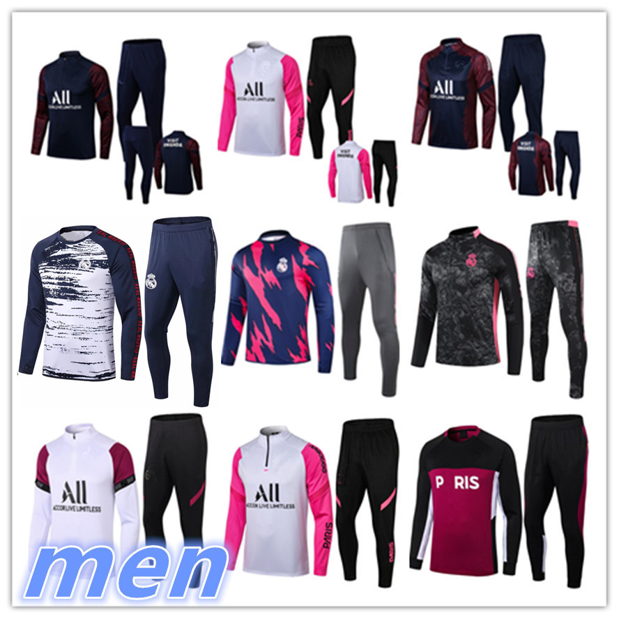 

2021 2022 mens soccer jersey tracksuit training suit kits 20 21 men football tracksuits jogging jacket kit survetement foot