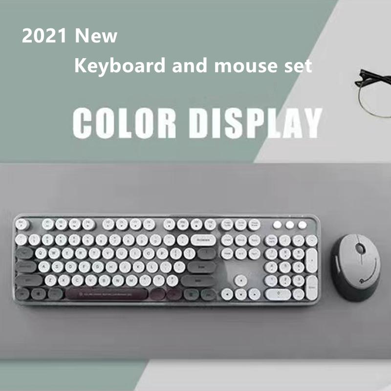 

Keyboard Mouse Combos 2.4GHz Wireless Set USB Office Gaming And Combo For Notebook Laptop Desktop PC